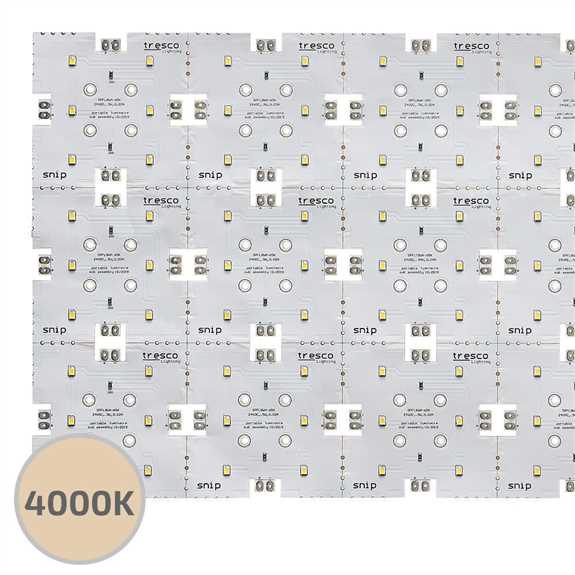 24VDC 8W/Square Feet 1.5 Square Feet 4000K Snip Panel